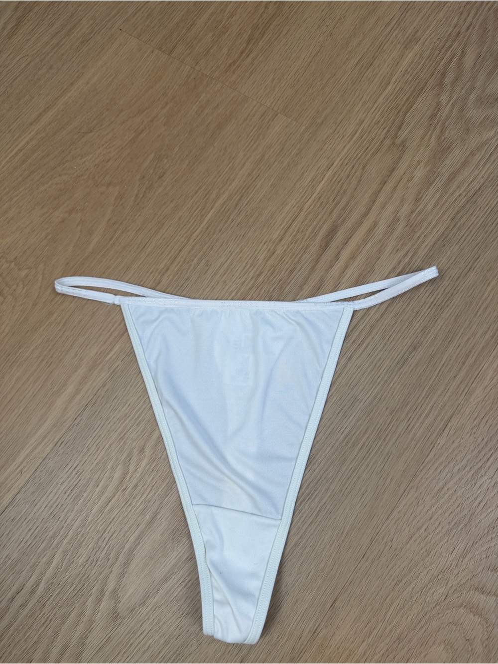 Vintage Vassarette High-Cut Thong Panty 8